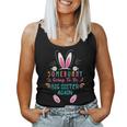 Some Bunny Is Going To Be A Big Sister Again Easter Day Girl Women Tank Top