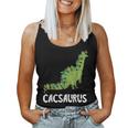 Cactus Dinosaurs Cacti Brachiosaurus Saguaro Herbivore Dino Women Tank Top