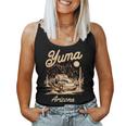Camión Yuma Arizona Cactus Recuerdo Del Desierto Camiseta sin mangas para mujer