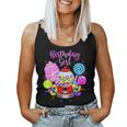 Candy Machine Birthday Girl Sweet Candyland Matching Family Women Tank Top