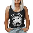 Celtic Theme Sullivan Irish Family Name Women Tank Top