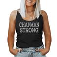 Chapman Strong Squad Family Reunion Last Name Team Custom Women Tank Top