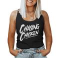 Chasing Chicken Rap Get Money Chasing Chicken Retro Women Tank Top