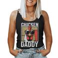 Chicken Daddy Rooster Farmer Fathers Day For Men Women Tank Top