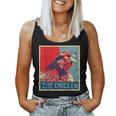 The Chicken Poster Vintage Country Farm Animal Farmer Women Tank Top