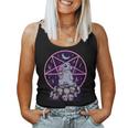 Creepy Cute Killer Bunny On Skulls Women Tank Top