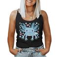 Cute Blue Axolotl Kawaii Axolotl Lover Girls Women Tank Top