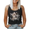 Cute Cat Torn Cloth For Cat Lover Cat Mom Cat Dad Women Tank Top