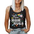 Cute Free Mom Hugs Gay Pride Transgender Rainbow Flag Women Tank Top