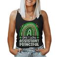 Cute One Lucky Assistant Principal Rainbow St Patrick’S Day Women Tank Top