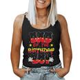Dad And Mom Birthday Boy Mouse Family Matching Women Tank Top