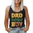 Damen Papa Und Mama Geburtstag Junge Löwe Familie Passende Männeratertag Mit-Ausschnitt Tank Top Frauen