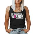 My Daughter Is A Warrior Pink Ribbon Breast Cancer Awareness Women Tank Top