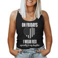 Deployed Daughter Red Friday Military Women Tank Top