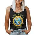 Earth Day Everyday Sunflower Environment Recycle Earth Day Women Tank Top