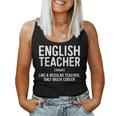 English Teacher Definition Camiseta sin mangas para mujer