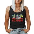 Excalibur Las Vegas Hotel Casino Retro Vintage Women Tank Top