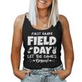 Field Day First 1St Grade Orange 2024 Boy Girl Teacher Women Tank Top