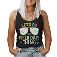 Lets Do This Field Day Thing Quote Sunglasses Girls Boys Women Tank Top
