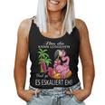 Flamingo Bin Da Kann Losgehen Und Ja Es Escaliert Eh Costume Tank Top Frauen