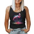 Flamingo Kunstwerk Tierliebhaber Kunst Tier Flamingo Tank Top Frauen