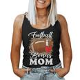 Football Bonus Mom Stepmom Stepmother Football Leopard Women Tank Top