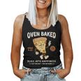 420 Retro Pizza Graphic Cute Chill Weed Women Tank Top