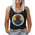 Black Cat Be Gay Do Crime Rainbow Lgbtq Pride Gay Cat Women Tank Top