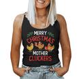 Chicken Merry Christmas Mother Clucker Merry Xmas Women Tank Top