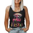 Let's Fiesta Flamingo Cinco De Mayo Fiesta Mexican Women Tank Top