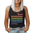 Lgbt Gay Pride Dachshund Rainbow Flag Dog S Tank Top Frauen