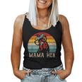 Mama Hen Vintage Retro Chicken Mom Mother Women Tank Top