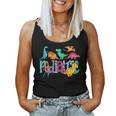 Pediatric Nurse Dinosaurs Respiratory Therapist Nurse Women Tank Top