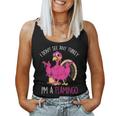 Thanksgiving Turkey Pink Flamingo Pun Women Tank Top