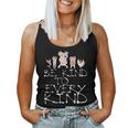 Vegan Love Animals Be Kind To Every Kind Women Tank Top