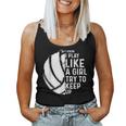 Volleyball Girls Youth N Sports Lovers Women Tank Top
