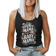 From Fur Mama To Baby Mama Est 2024 Katzenbesitzer Mama Schwanger Tank Top Frauen