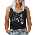 Future Dogtor Dog Doctor Vet Medicine Student Girls Women Tank Top