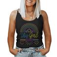 This Girl Glows Cute Girl Woman Tie Dye 80S Party Team Women Tank Top