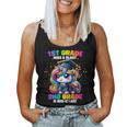 Graduation 1St Grade Was A Blast Unicorn Girls Grad Magical Women Tank Top