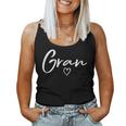 Gran For Grandma Heart Mother's Day Gran Women Tank Top
