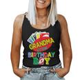 Grandma Of The Uno Birthday Boy Uno Birthday Boy Women Tank Top