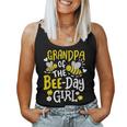 Grandpa Of The Bee-Day Girl Birthday Party Matching Family Women Tank Top
