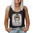 Granny Like A Normal Grandma Only More Awesome Messy Bun Women Tank Top