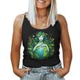 Green Mother Earth Day Gaia Save Our Planet Hippie Women Tank Top