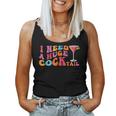 Groovy I Need A Huge Cocktail Adult Humor Drinking Women Tank Top