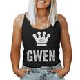 Gwen The Queen Crown & Name Called Gwen Women Tank Top