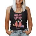 Hap Pee Kidney Urology Nurse Nephrology Bunny Easter Day Women Tank Top