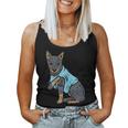 Heeler I Love Mom Animal Pet Red Blue Cattle Dog Women Women Tank Top
