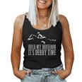 Hold My Bourbon It's Derby Time Derby Day Horse Racing Women Tank Top